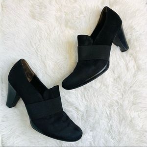 Paul Green Tea Suede Slip-On Ankle Booties